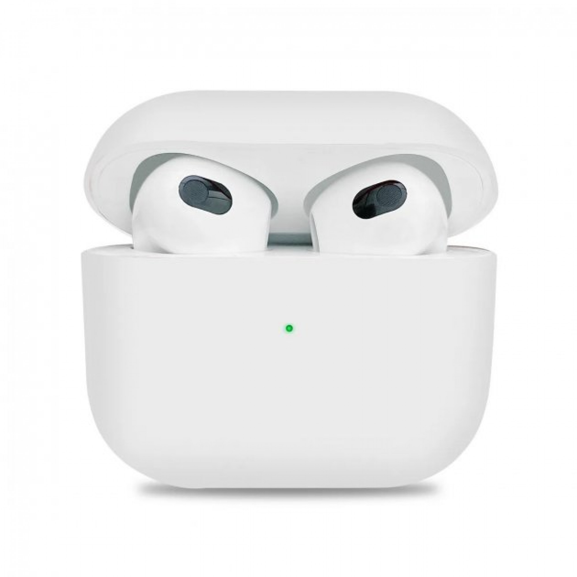 Чехол для AirPods 3 Silicone case Full /white/