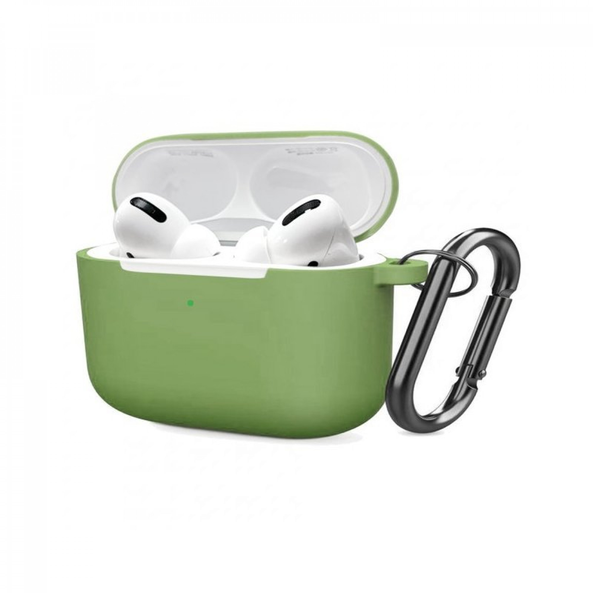 Чохол для AirPods PRO Silicone case Full /mint gum/