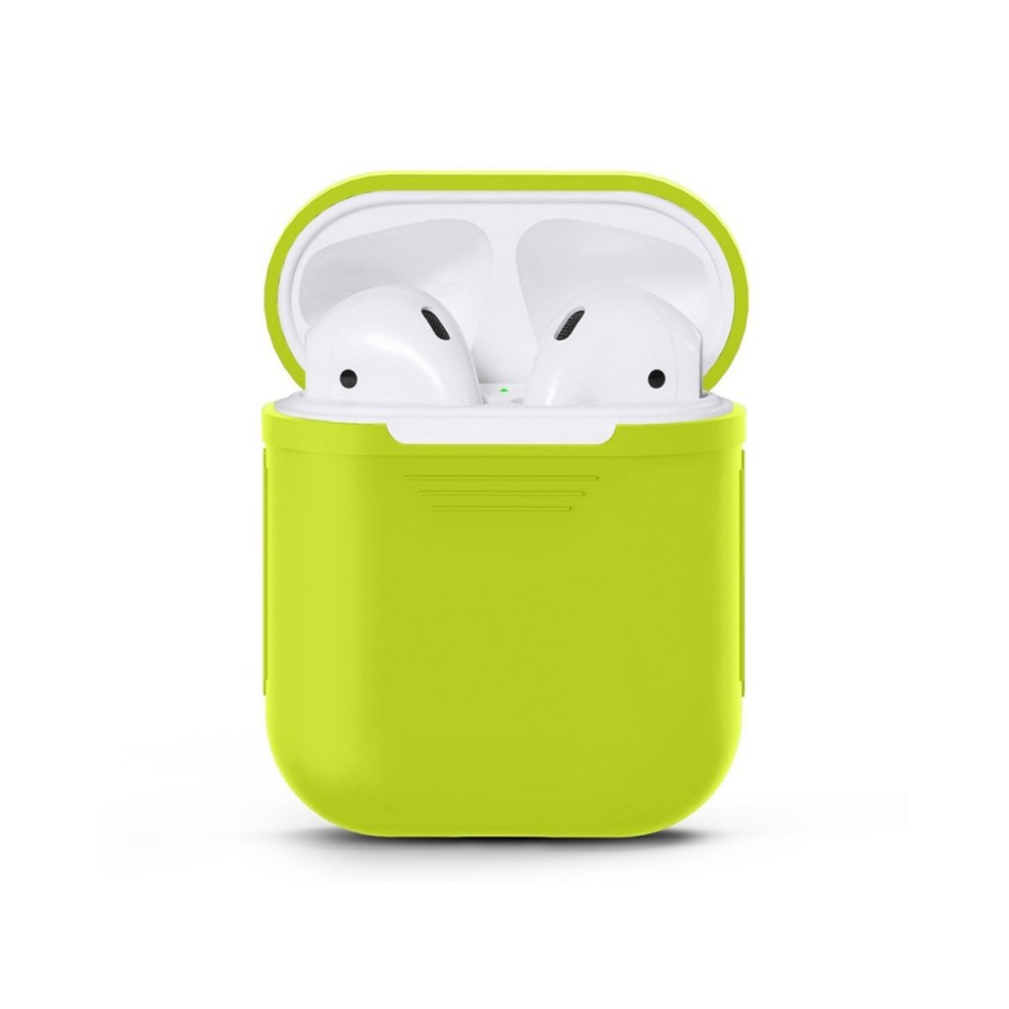 Чохол для AirPods Silicone case Full /green/
