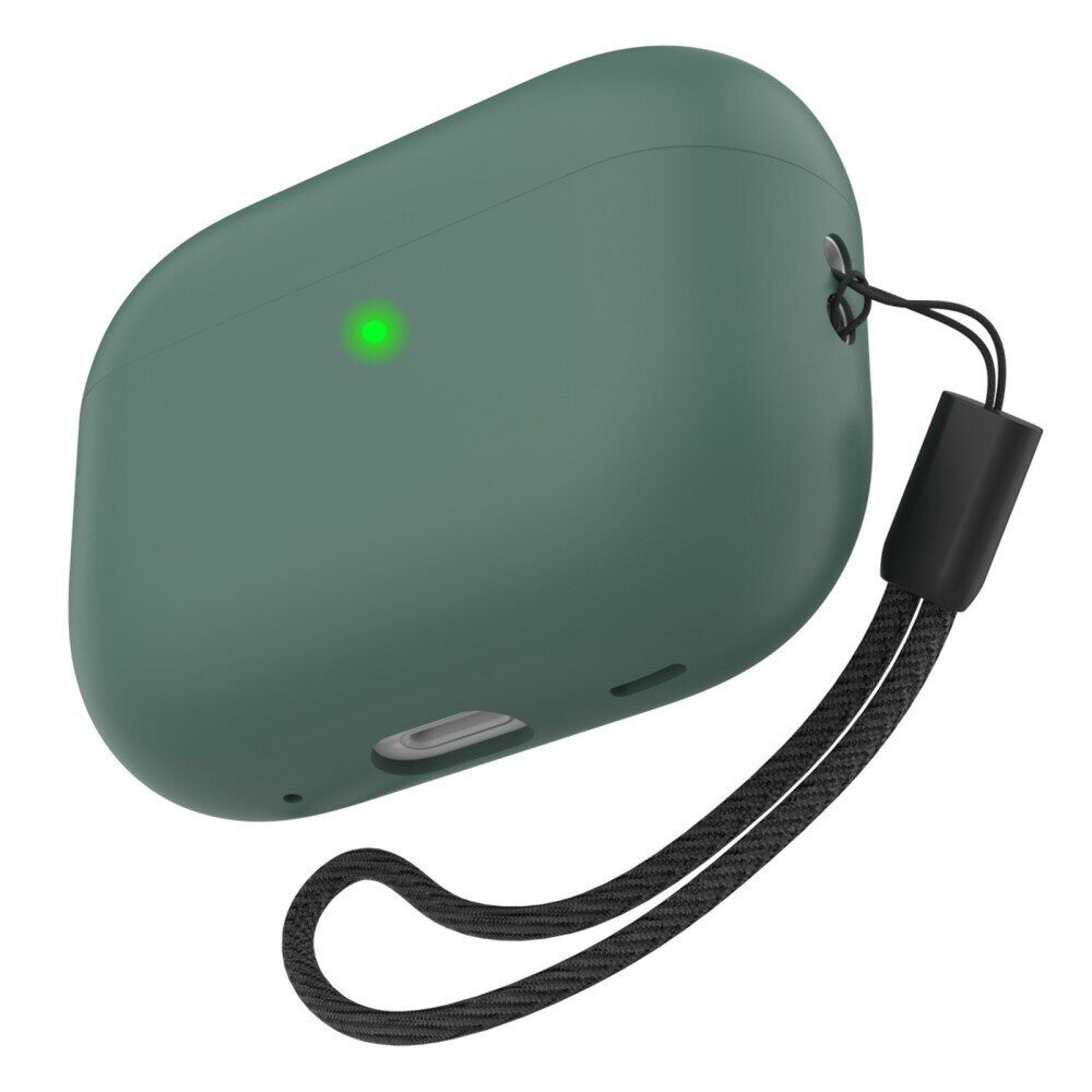 Чехол для AirPods PRO 2 Silicone case Full /green/