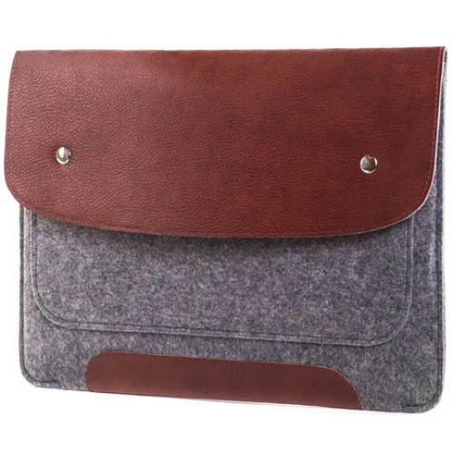 Чохол-конверт Gmakin для MacBook Pro 13,3 та Air 13,3 Brown (GM02-13New)