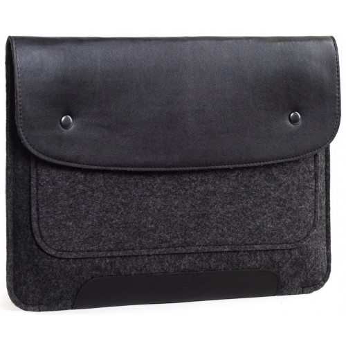Чохол-конверт Gmakin для MacBook Pro 13,3 та Air 13,3 Black (GM01-13New)