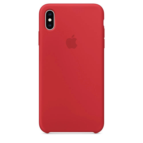 Чехол MF Apple iPhone XS Max Silicone Red