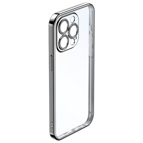 Чехол Rock для iPhone 14 Pro Max Electroplating Matte Full Camera /black/