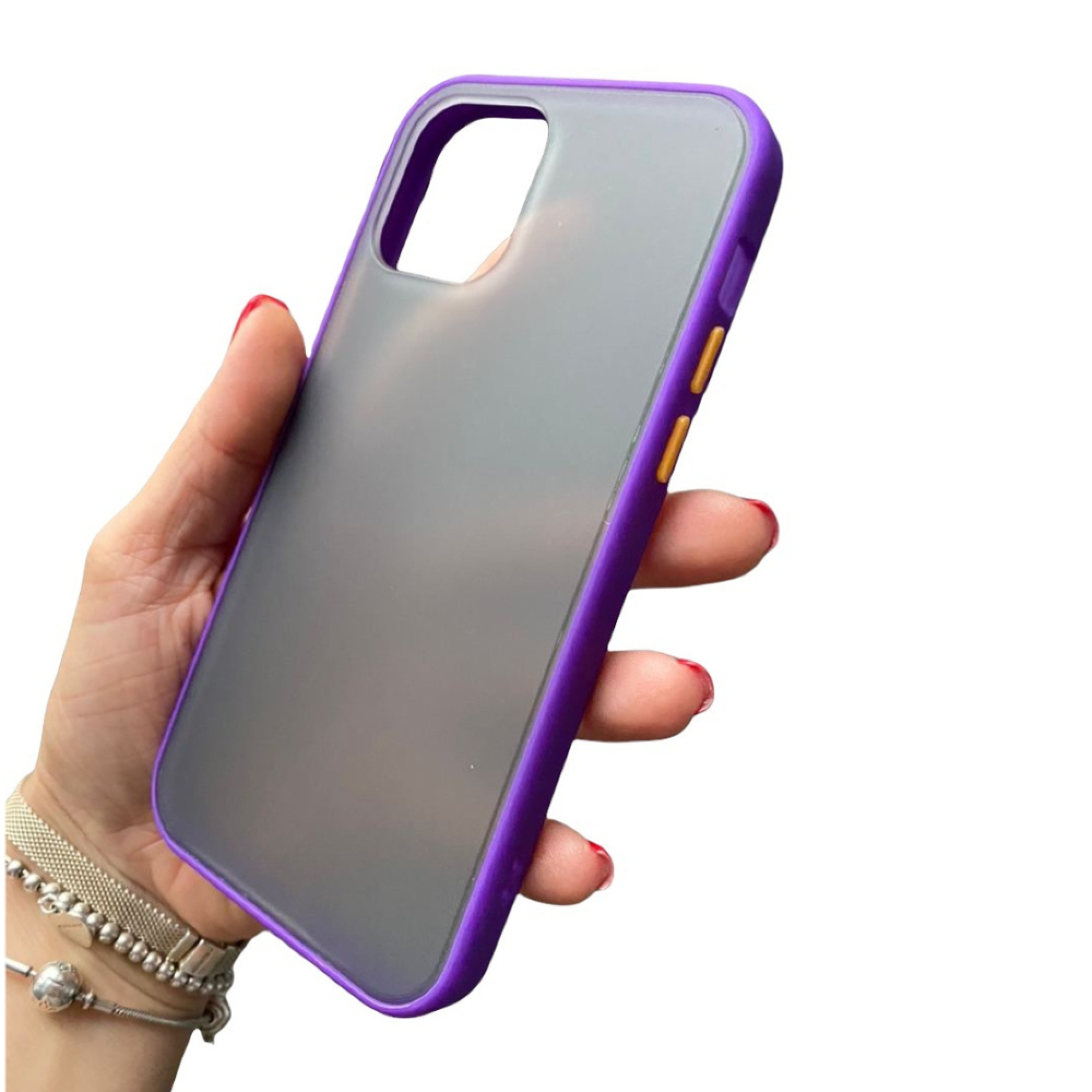 Чохол iPhone 12 Mini Gingle Series Purple Orange