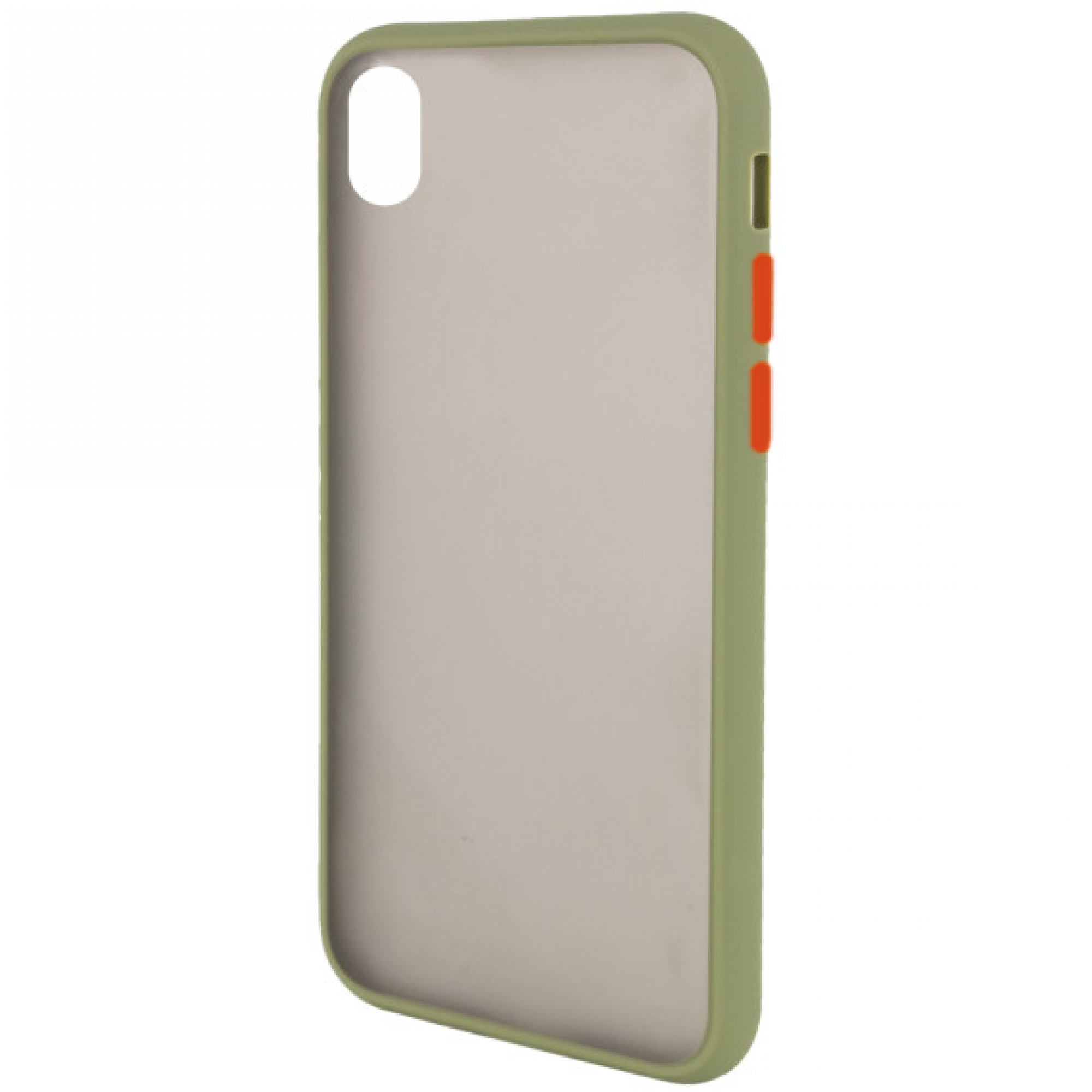 Чехол iPhone XS Max Gingle Series Green/Red