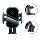 Автодержатель Baseus Light Electric 15W Wireless Charger Black (WXHW03-01)
