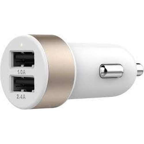  Автомобильное з/у Lab.C Dual USB Car Charger A.L Champagne (3.4 A) Gold