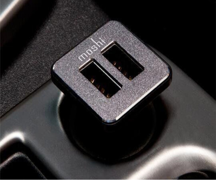  Автомобильное з/у Moshi Car Charger Revolt Duo (4.2 A) Black