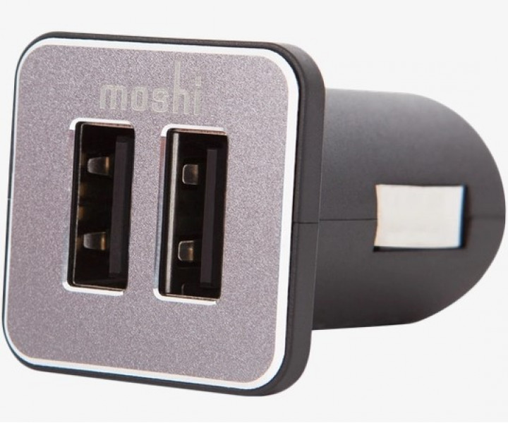  Автомобильное з/у Moshi Car Charger Revolt Duo (4.2 A) Black
