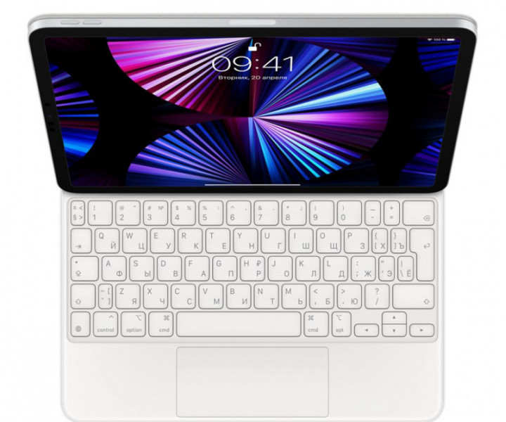 Чохол-клавиатура для планшета Apple Magic Keyboard for iPad Pro 11-inch (3rd generation) and iPad Air (4th generation) (MJQJ3)