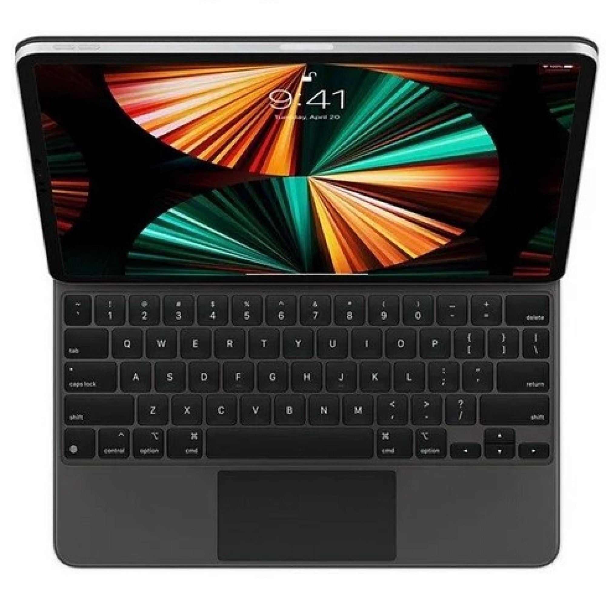 Чохол-клавиатура для планшета Apple Magic Keyboard for iPad Pro 12.9‑inch (5th generation) - Russian - Black (MJQK3)