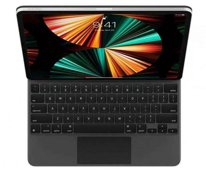 Чохол-клавиатура для планшета Apple Magic Keyboard for iPad Pro 12.9‑inch (5th generation) - Russian - Black (MJQK3)