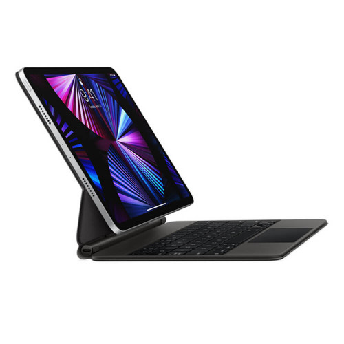 Чохол-клавиатура для планшета Apple Magic Keyboard for iPad Pro 12.9‑inch (5th generation) - Russian - Black (MJQK3)