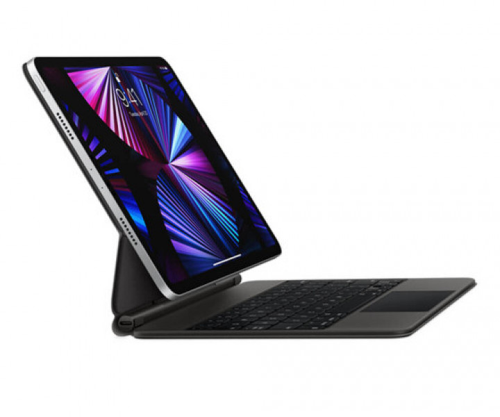 Чохол-клавиатура для планшета Apple Magic Keyboard for iPad Pro 12.9‑inch (5th generation) - Russian - Black (MJQK3)