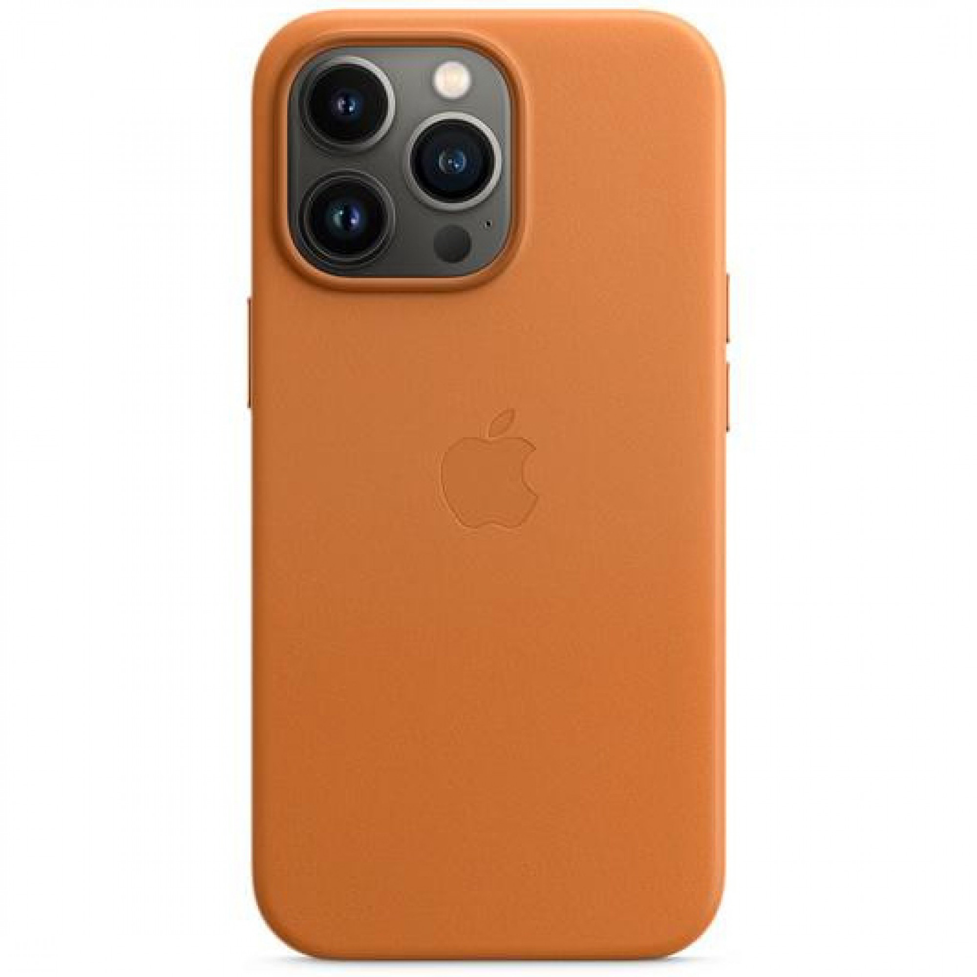 Чохол для смартфона iPhone 13 Pro Leather Case with MagSafe - Golden Brown (MM193)