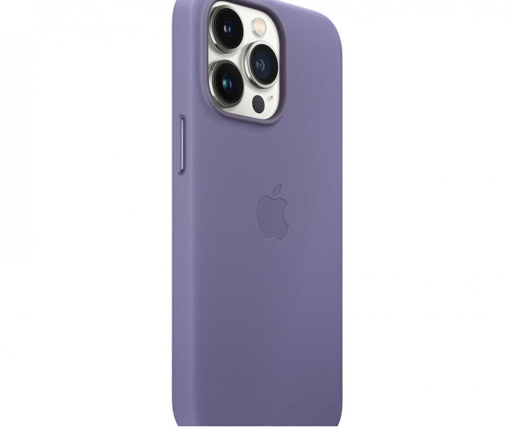 Чохол для смартфона iPhone 13 Pro Leather Case with MagSafe - Wisteria (MM1F3)