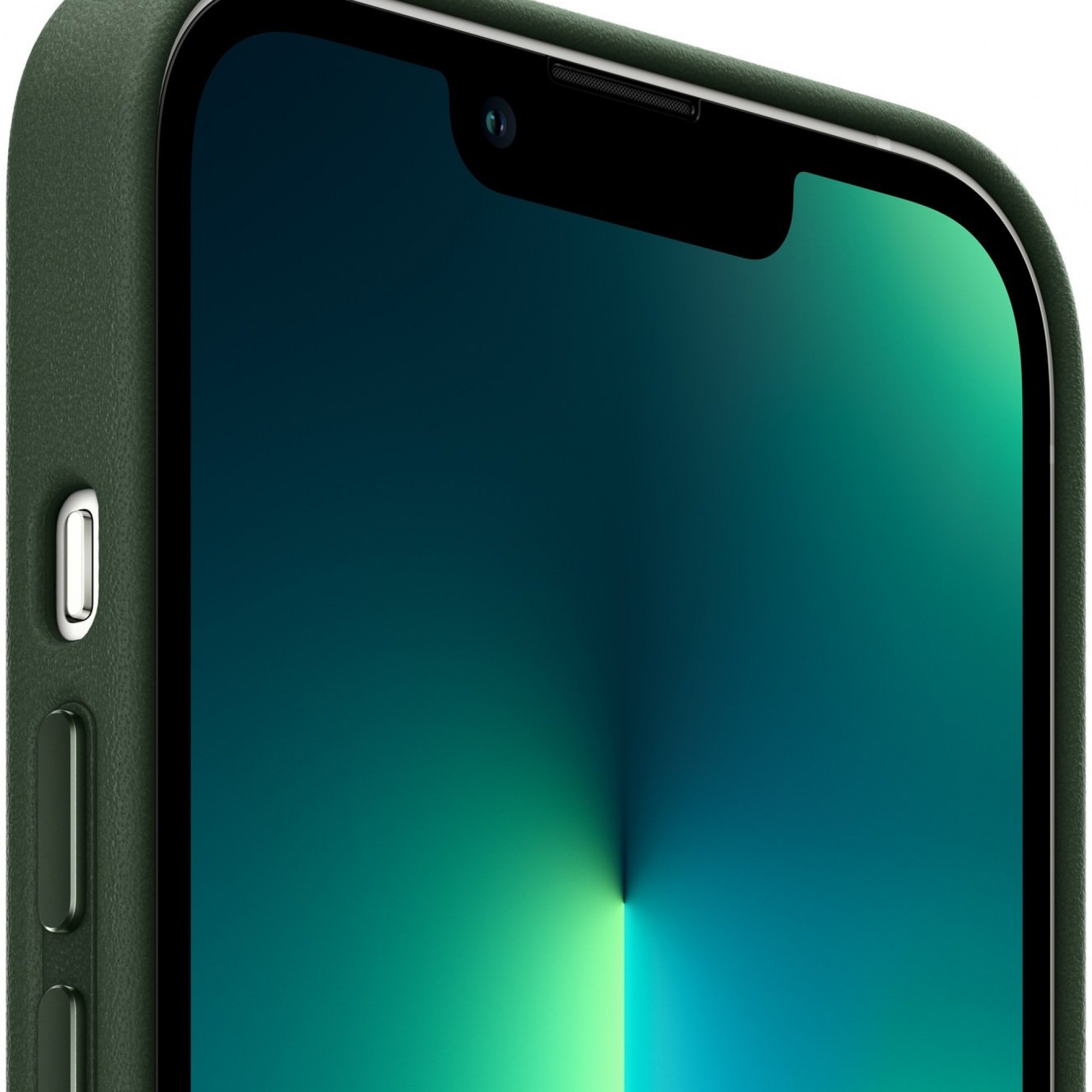 Чохол для смартфона iPhone 13 Pro Leather Case with MagSafe - Sequoia Green (MM1G3)