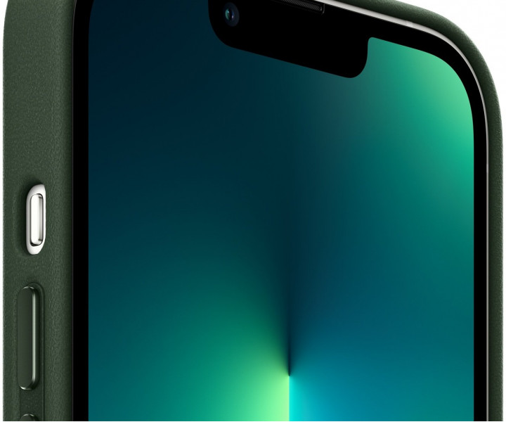 Чохол для смартфона iPhone 13 Pro Leather Case with MagSafe - Sequoia Green (MM1G3)