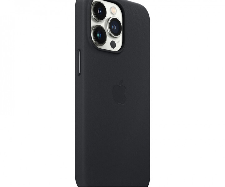 Чохол для смартфона iPhone 13 Pro Leather Case with MagSafe - Midnight (MM1H3)