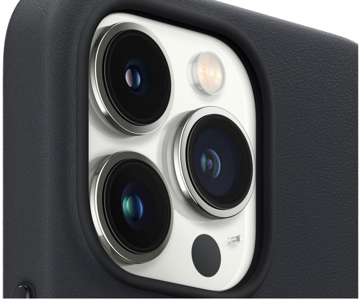 Чохол для смартфона iPhone 13 Pro Leather Case with MagSafe - Midnight (MM1H3)