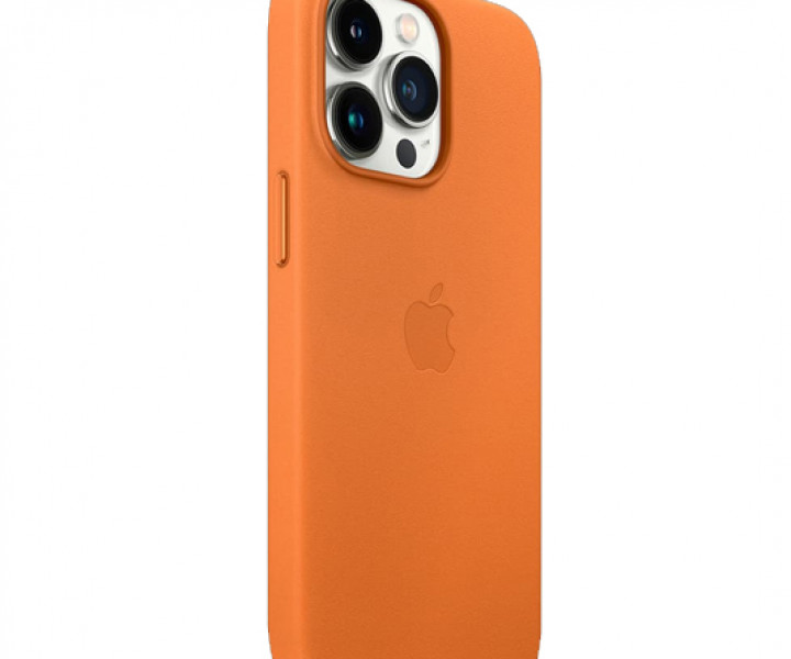 Чохол для смартфона iPhone 13 Pro Max Leather Case with MagSafe - Golden Brown (MM1L3)