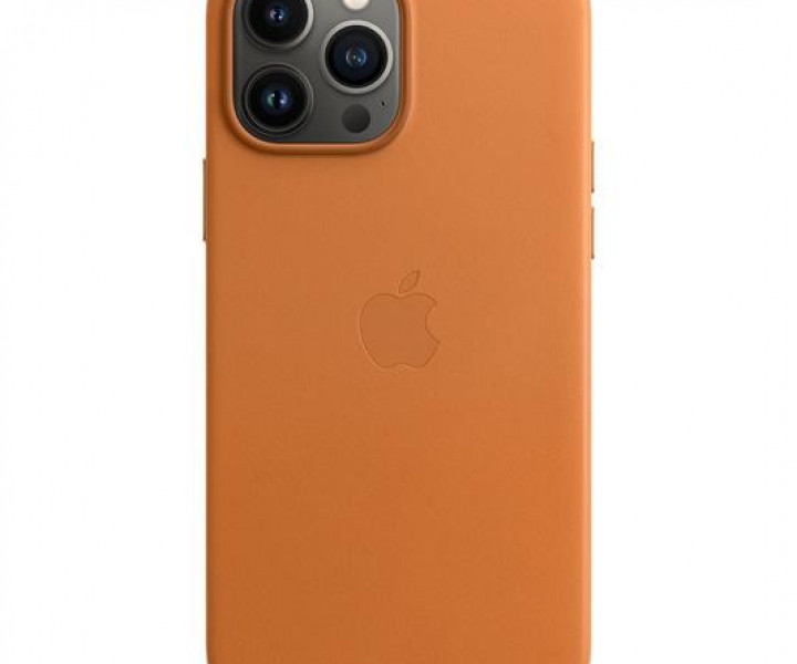 Чохол для смартфона iPhone 13 Pro Max Leather Case with MagSafe - Golden Brown (MM1L3)