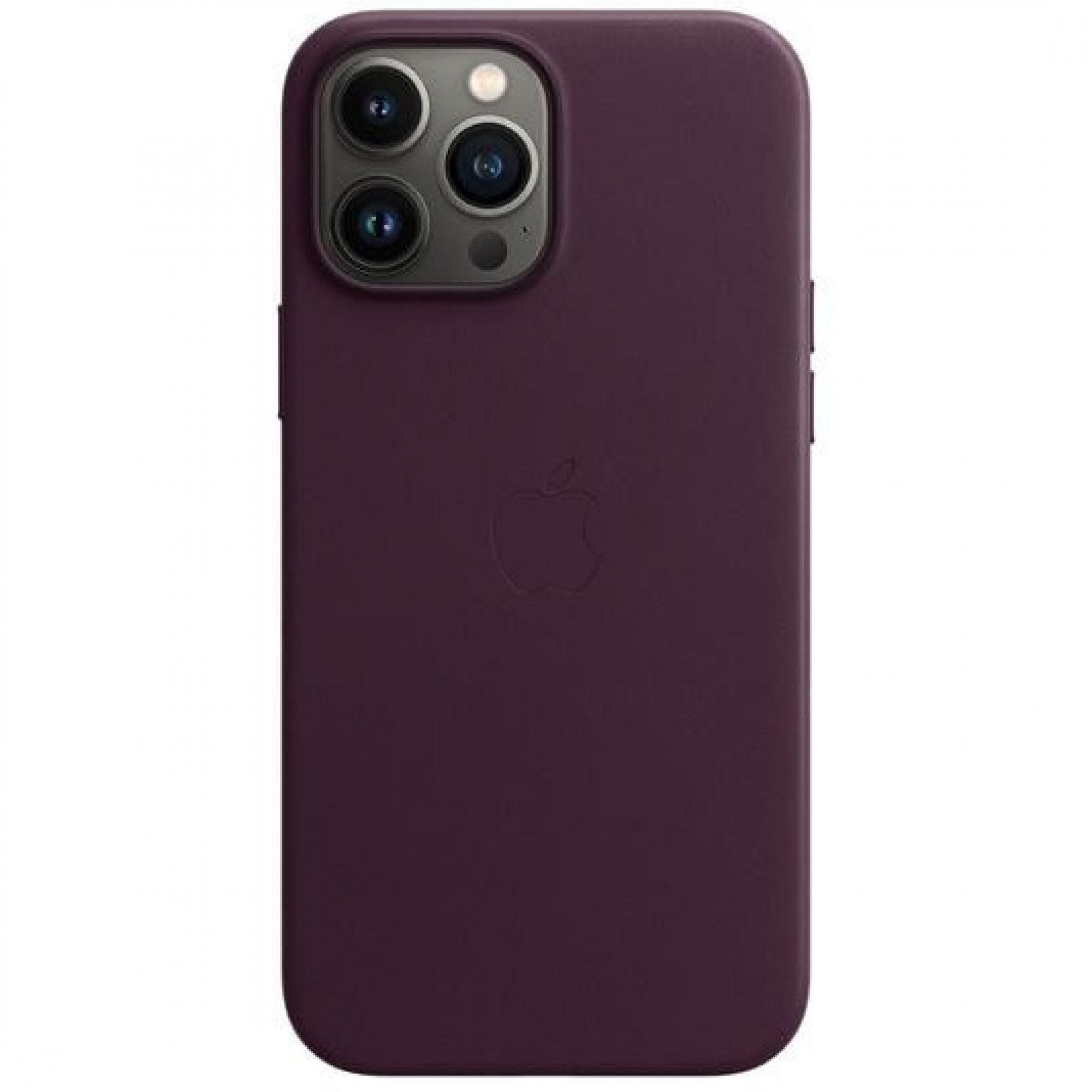 Чохол для смартфона iPhone 13 Pro Max Leather Case with MagSafe - Dark Cherry (MM1M3)