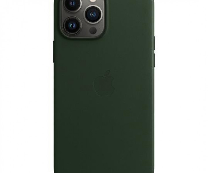 Чохол для смартфона iPhone 13 Pro Max Leather Case with MagSafe - Sequoia Green (MM1Q3)