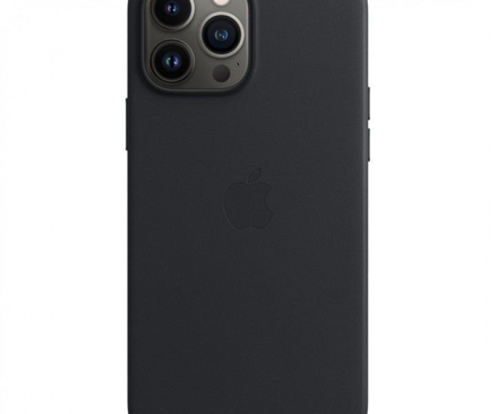 Чохол для смартфона iPhone 13 Pro Max Leather Case with MagSafe - Midnight (MM1R3)