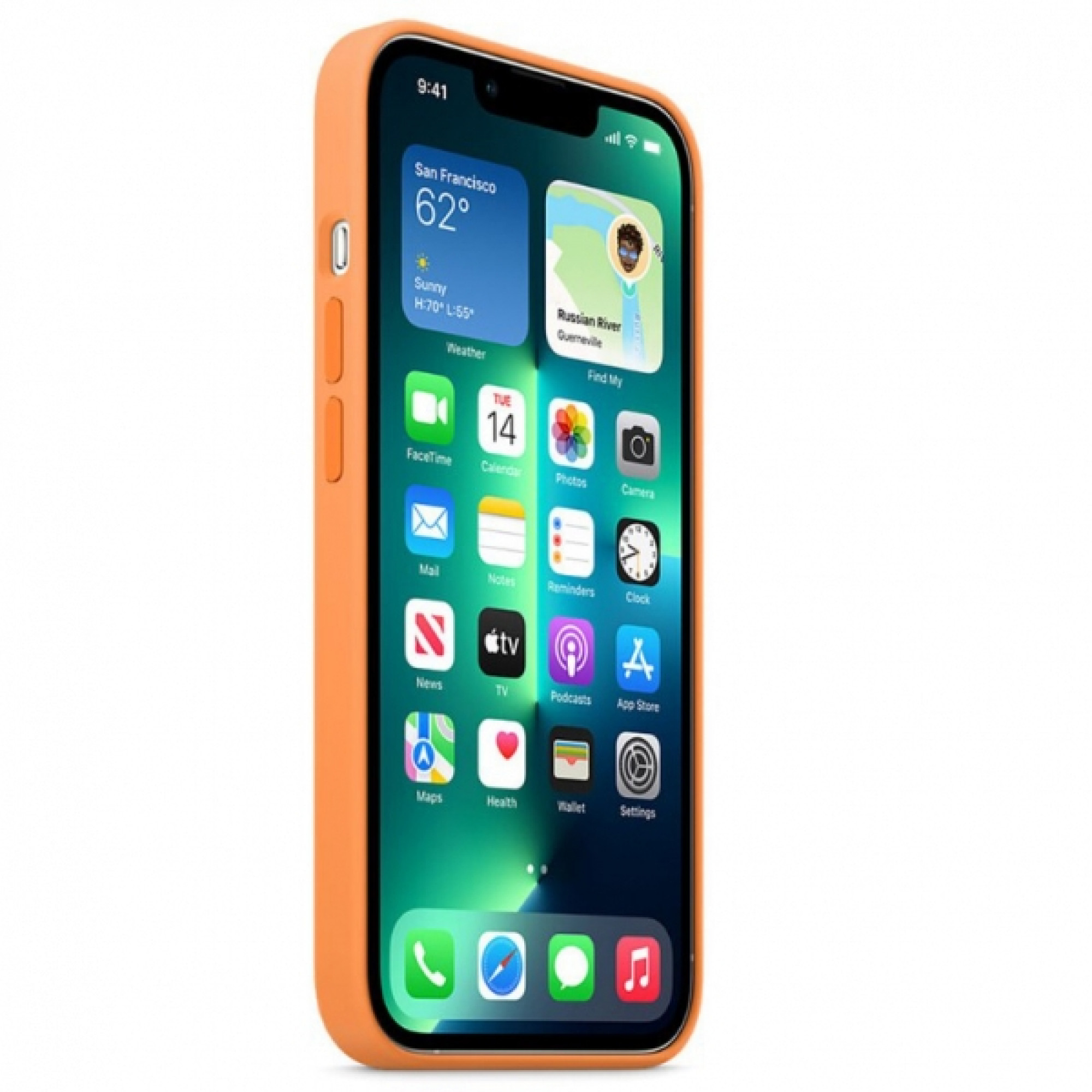 Чохол для смартфона iPhone 13 Pro Silicone Case with MagSafe – Marigold (MM2D3)