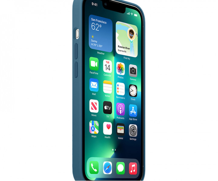 Чохол для смартфона iPhone 13 Pro Silicone Case with MagSafe – Abyss Blue (MM2J3)