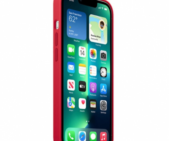 Чохол для смартфона iPhone 13 Pro Silicone Case with MagSafe – (PRODUCT)RED (MM2L3)