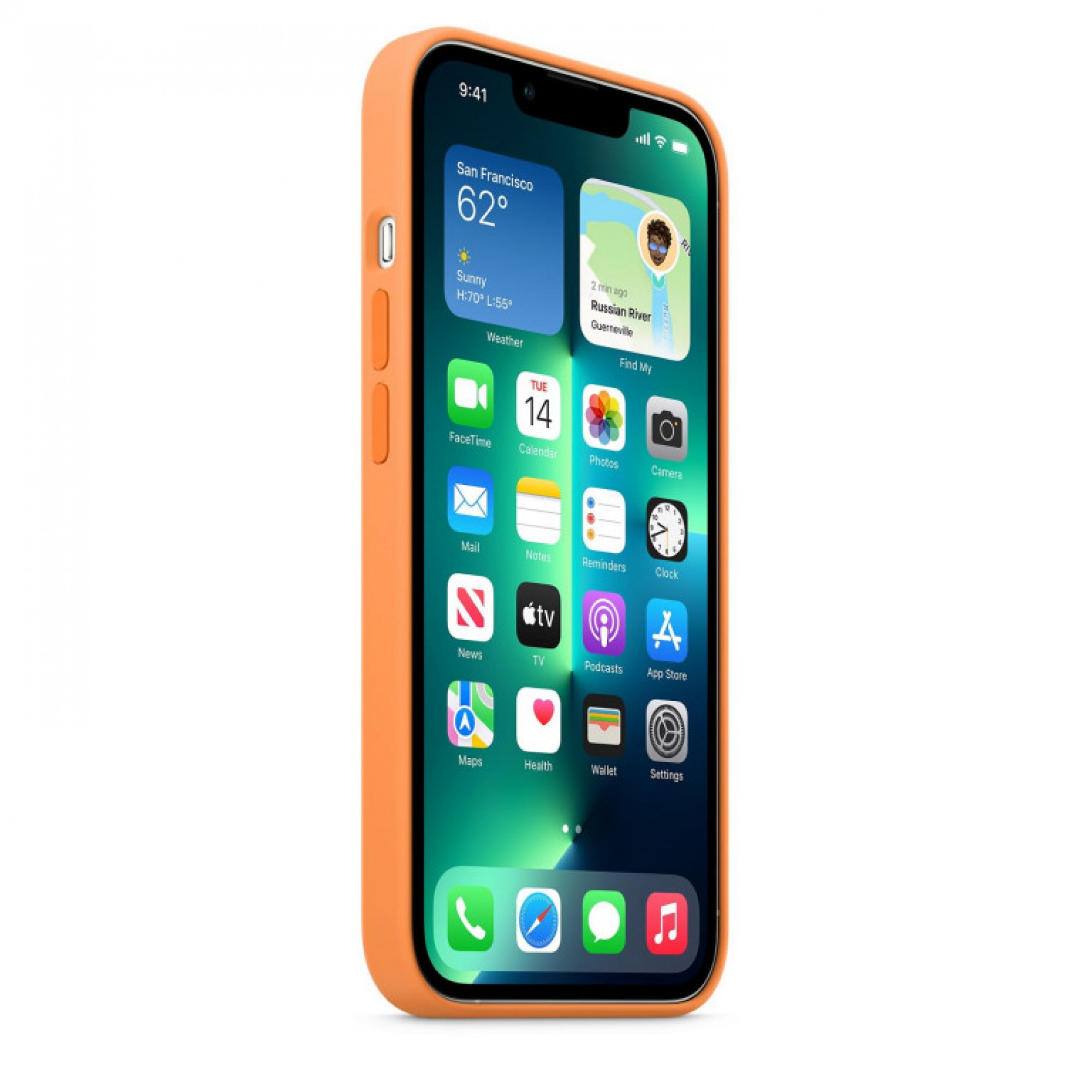 Чохол для смартфона iPhone 13 Pro Max Silicone Case with MagSafe – Marigold (MM2M3)