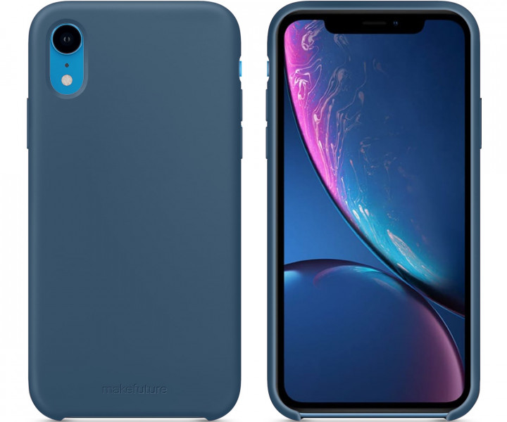 Чохол MF Apple iPhone XR Silicone Blue