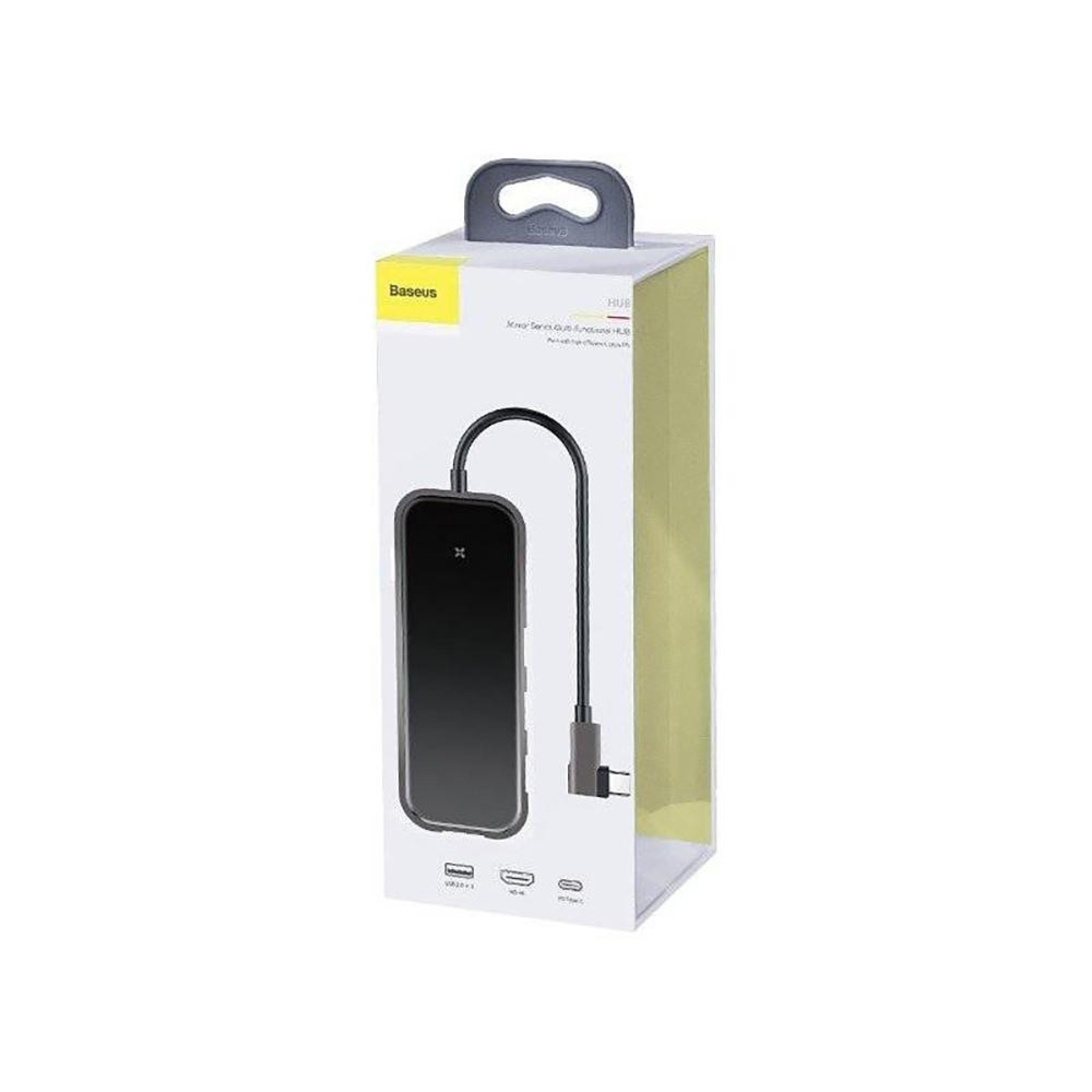 Хаб Baseus Multi-functional Type-C to 3xUSB3.0+HD4K+PD (CAHUB-BZ0G)