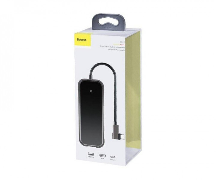 Хаб Baseus Multi-functional Type-C to 3xUSB3.0+HD4K+PD (CAHUB-BZ0G)