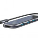 Хаб Baseus Multi-functional Type-C to 3xUSB3.0+HD4K+PD (CAHUB-BZ0G)