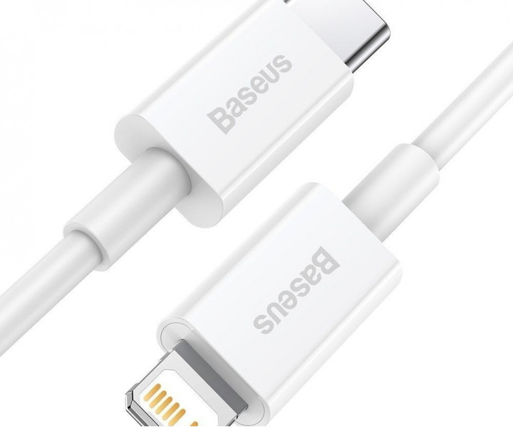Кабель Baseus Superior Series Fast Charging Type-C to Lightning PD 20W White (CATLYS-A02)
