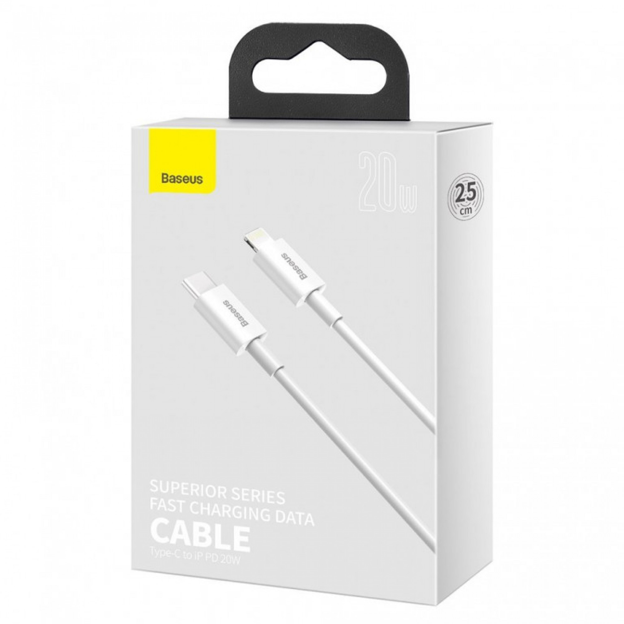 Кабель Baseus Superior Series Fast Charging Type-C to Lightning PD 20W White (CATLYS-A02)