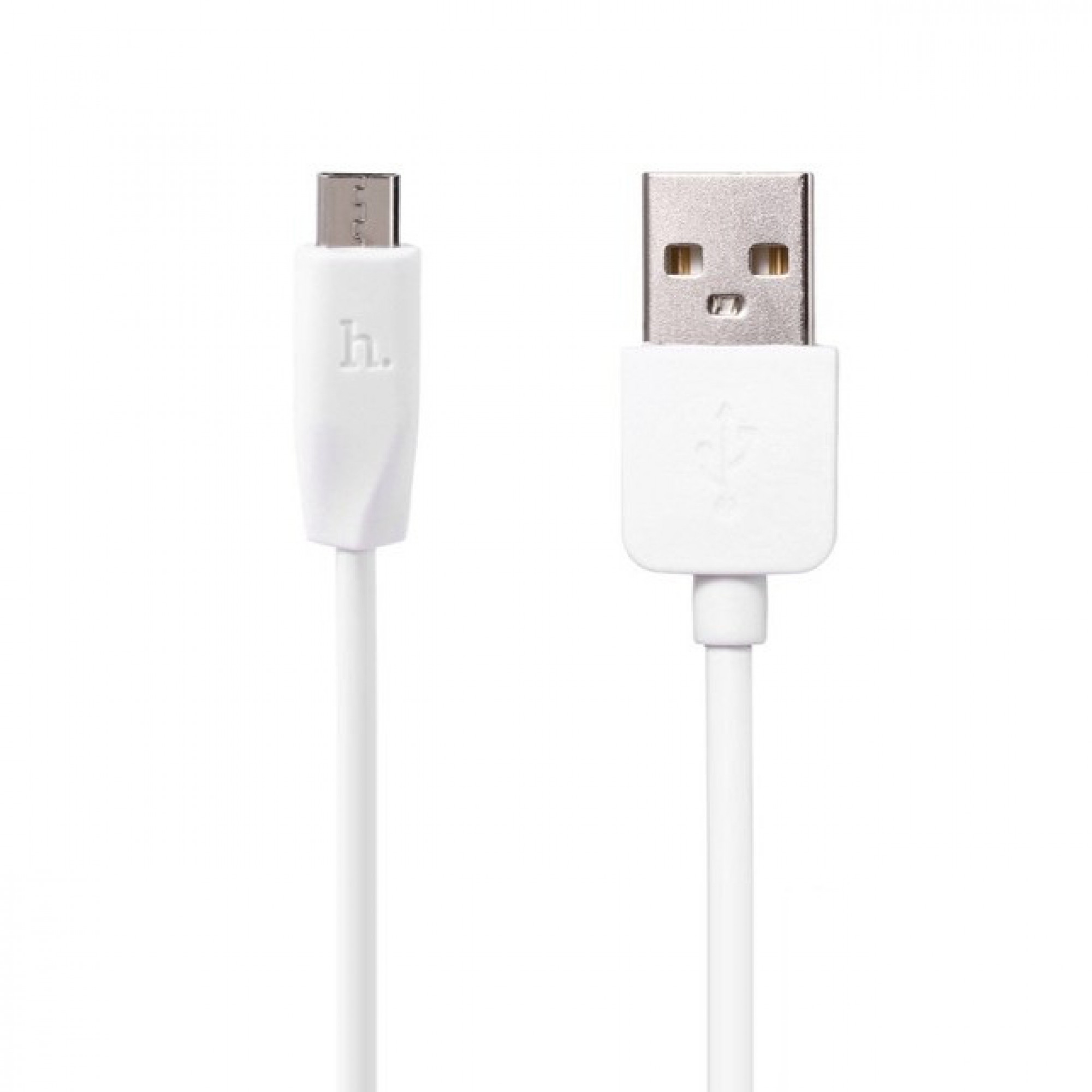 USB Cable Hoco X1 Rapid MicroUSB White 2m