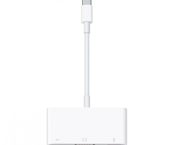 Мультипортовый адаптер Apple USB-C VGA Multiport Adapter (MJ1L2)