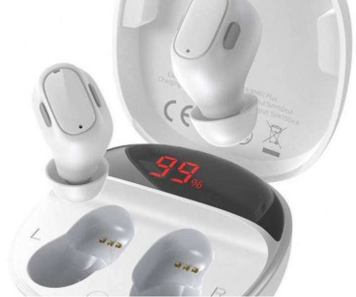 Наушники Baseus WM01 Plus TWS White (NGWM01P-02)