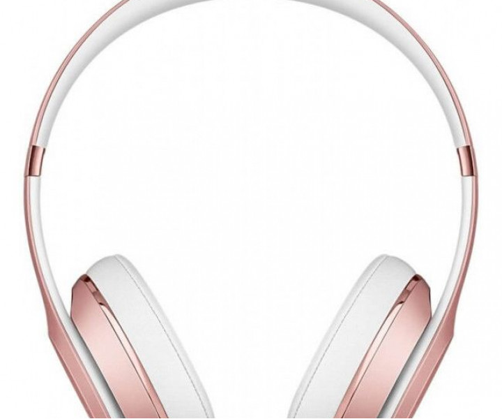 Наушники с микрофоном Beats Solo3 Wireless Headphones - Rose Gold (MX442)