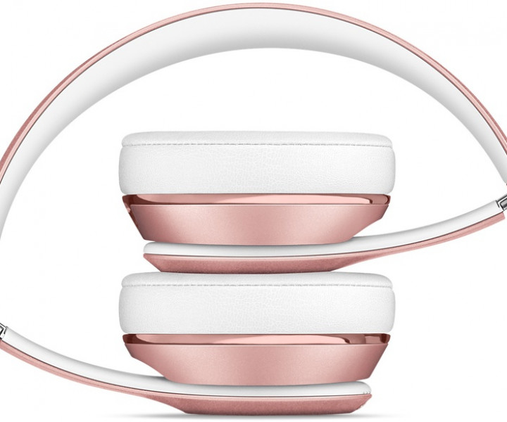 Наушники с микрофоном Beats Solo3 Wireless Headphones - Rose Gold (MX442)