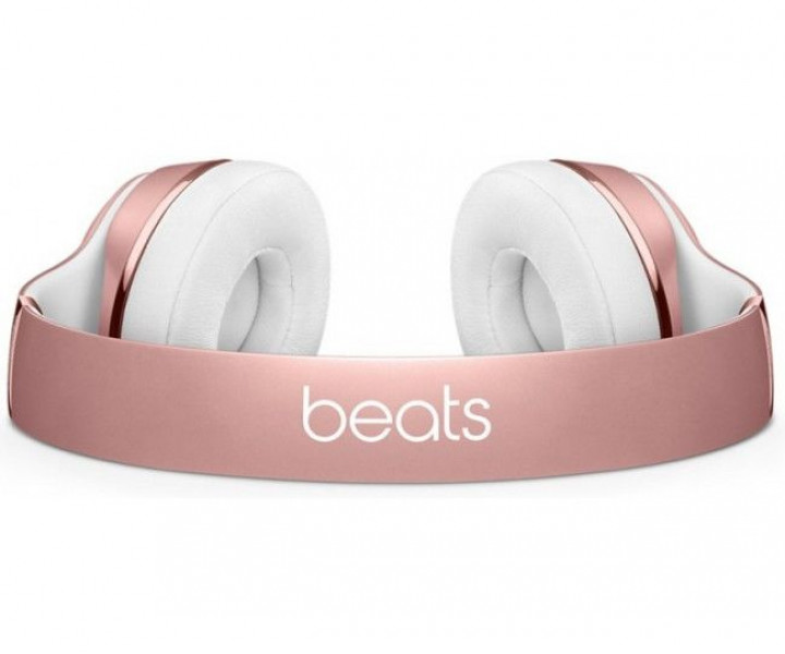 Наушники с микрофоном Beats Solo3 Wireless Headphones - Rose Gold (MX442)