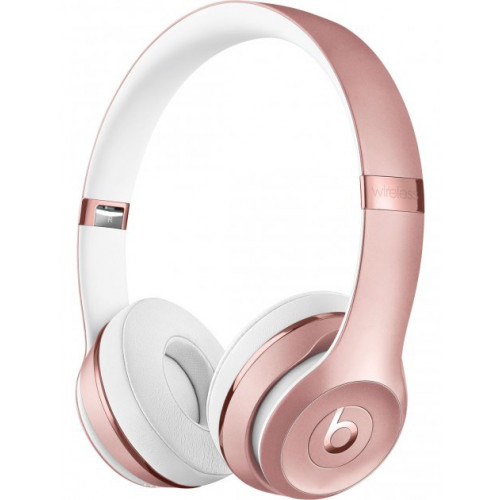 Наушники с микрофоном Beats Solo3 Wireless Headphones - Rose Gold (MX442)