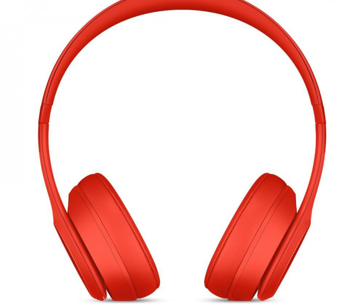 Наушники с микрофоном Beats Solo3 Wireless Headphones - Red (MX472)