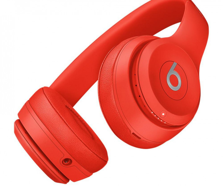 Наушники с микрофоном Beats Solo3 Wireless Headphones - Red (MX472)