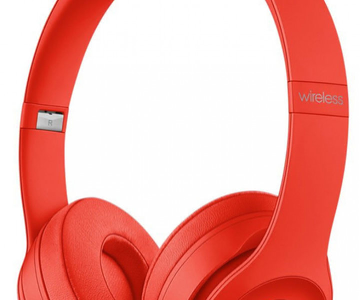 Наушники с микрофоном Beats Solo3 Wireless Headphones - Red (MX472)